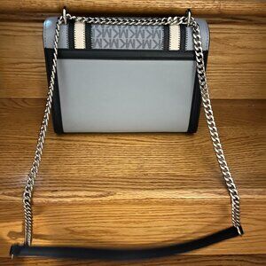 Michael Kors Whitney Medium Color-Block and Signature Logo Shoulder Bag